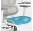 Купить Кресло офисное Officepro Skyline OC680-W-DG-DG White/Dark Gray в Киеве с доставкой по Украине | vincom.com.ua Фото 8