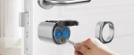 Купити Розумний дверний біометричний замок SEVEN LOCK SL-7774BF silver (100-150 мм) у Києві з доставкою по Україні | vincom.com.ua Фото 4