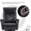 Купить Кресло-реклайнер Qlab RC300B Leather Black в Киеве с доставкой по Украине | vincom.com.ua Фото 4