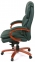 Купити Крісло офісне Аклас Флорида EX MB GB-233WW (шкіра Lux LC Green) у Києві з доставкою по Україні | vincom.com.ua Фото 0