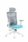 Купить Кресло офисное Officepro Balance OC550-W-DG-BL White/Dark Gray/Blue в Киеве с доставкой по Украине | vincom.com.ua Фото 5