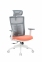 Купить Кресло офисное Officepro Balance OC550-W-DG-OR White/Dark Gray/Orange в Киеве с доставкой по Украине | vincom.com.ua Фото 5