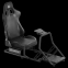 Купить Кресло геймерское кокпит Gamepro RS100 Black с креплением для руля, педалей и коробки передач в Киеве с доставкой по Украине | vincom.com.ua Фото 1