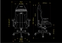 Купить Кресло геймерское HATOR Arc 3 L Velour (HTC3449L) Orange в Киеве с доставкой по Украине | vincom.com.ua Фото 12
