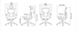 Купить Кресло офисное GT Chair I-VINO SO-12D Black в Киеве с доставкой по Украине | vincom.com.ua Фото 8