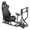 Купить Кресло геймерское кокпит Gamepro RS115 Black с креплением для руля, педалей, коробки передач и монитора в Киеве с доставкой по Украине | vincom.com.ua Фото 1