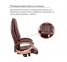 Купить Кресло офисное Аклас Монсан ANF (PU Dark brown) в Киеве с доставкой по Украине | vincom.com.ua Фото 21