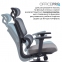 Купити Крісло офісне OfficePro Skyline OC580-B-DG-DG Black/Dark Gray у Києві з доставкою по Україні | vincom.com.ua Фото 11