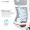 Купить Кресло офисное Officepro Balance OC550-W-DG-OR White/Dark Gray/Orange в Киеве с доставкой по Украине | vincom.com.ua Фото 8