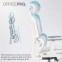 Купить Кресло офисное Officepro Skyline Footrest OC750-W-LG-LG White/Light Gray в Киеве с доставкой по Украине | vincom.com.ua Фото 3