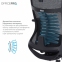 Купить Кресло офисное Officepro Balance OC620-B-B-B Black в Киеве с доставкой по Украине | vincom.com.ua Фото 8