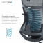 Купить Кресло офисное Officepro Balance OC620-B-DG-DG Black/Dark Gray в Киеве с доставкой по Украине | vincom.com.ua Фото 12