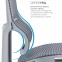 Купити Крісло офісне Officepro Elegant OC660-G-DG-DG Gray/Dark Gray у Києві з доставкою по Україні | vincom.com.ua Фото 8