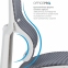 Купить Кресло офисное Officepro Elegant OC660-W-LG-LG White/Light Gray в Киеве с доставкой по Украине | vincom.com.ua Фото 8