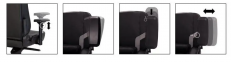 Купить Кресло геймерское Новый стиль Hexter XR R4D MPD MB70 01 black/red в Киеве с доставкой по Украине | vincom.com.ua Фото 7