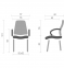 Купити Офісне крісло для конференцій Новий Стиль Orion steel CFA LB chrom у Києві з доставкою по Україні | vincom.com.ua Фото 0