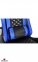 Купити Крісло геймерське GT Racer X-2563-1LP Black/Blue у Києві з доставкою по Україні | vincom.com.ua Фото 4