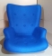 Купить Кресло SDM Флорино с оттоманкой синий в Киеве с доставкой по Украине | vincom.com.ua Фото 2