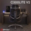 Купить Кресло офисное SIHOO DORO C300 LITE V2 Black в Киеве с доставкой по Украине | vincom.com.ua Фото 18