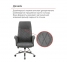 Купить Кресло офисное Аклас Ай-Петри CH Tex ANF (Black-Gray 1705B-26) в Киеве с доставкой по Украине | vincom.com.ua Фото 13