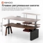 Купити Комп'ютерний стіл Sihoo D07 Walnut/Black у Києві з доставкою по Україні | vincom.com.ua Фото 13