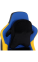 Купить Кресло геймерское GT Racer X-0724 Blue/Yellow в Киеве с доставкой по Украине | vincom.com.ua Фото 9