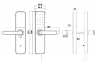 Купить Умный дверной биометрический замок SEVEN LOCK SL-7766BF black в Киеве с доставкой по Украине | vincom.com.ua Фото 6