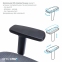 Купить Кресло офисное Officepro Balance OC620-B-DG-DG Black/Dark Gray в Киеве с доставкой по Украине | vincom.com.ua Фото 14