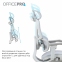 Купити Крісло офісне OfficePro Elite OC950GLB Gray/Light Blue у Києві з доставкою по Україні | vincom.com.ua Фото 17