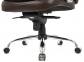 Купити Крісло офісне Аклас Тироль CH MB (шкіра LC-K Dark brown) у Києві з доставкою по Україні | vincom.com.ua Фото 11