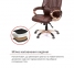 Купить Кресло офисное Аклас Монсан ANF (PU Dark brown) в Киеве с доставкой по Украине | vincom.com.ua Фото 18