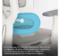 Купить Кресло офисное Officepro Skyline OC680-W-DG-DG White/Dark Gray в Киеве с доставкой по Украине | vincom.com.ua Фото 16