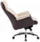 Купить Кресло офисное Акласс Драгобрат AL MB Кожа LC-F Beige/PU Dark brown в Киеве с доставкой по Украине | vincom.com.ua Фото 0