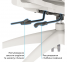 Купить Кресло офисное Officepro Skyline OC680-W-DG-DG White/Dark Gray в Киеве с доставкой по Украине | vincom.com.ua Фото 14