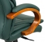 Купити Крісло офісне Аклас Флорида EX MB GB-233WW (шкіра Lux LC Green) у Києві з доставкою по Україні | vincom.com.ua Фото 5
