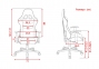 Кресло геймерское DXRacer P Series GC-P132-NR-F2-NVF Black/Red Фото 5