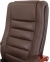 Купить Кресло офисное Аклас Гаспар ЕХ МB Кожа LC-K Dark brown в Киеве с доставкой по Украине | vincom.com.ua Фото 4