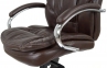 Купити Крісло офісне Аклас Тироль CH MB (шкіра LC-K Dark brown) у Києві з доставкою по Україні | vincom.com.ua Фото 12