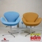 Купить Кресло SDM Сван ткань коричневый в Киеве с доставкой по Украине | vincom.com.ua Фото 0