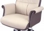 Купить Кресло офисное Акласс Драгобрат AL MB Кожа LC-F Beige/PU Dark brown в Киеве с доставкой по Украине | vincom.com.ua Фото 6