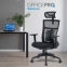 Купити Крісло офісне Officepro Balance OC550-B-B-B Black у Києві з доставкою по Україні | vincom.com.ua Фото 6