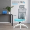 Купить Кресло офисное Officepro Balance OC550-W-DG-BL White/Dark Gray/Blue в Киеве с доставкой по Украине | vincom.com.ua Фото 6