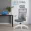 Купити Крісло офісне Officepro Balance OC550-W-DG-DG White/Dark Gray у Києві з доставкою по Україні | vincom.com.ua Фото 6