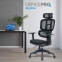 Купить Кресло офисное Officepro Skyline OC580-B-B-B Black в Киеве с доставкой по Украине | vincom.com.ua Фото 6