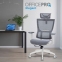 Купить Кресло офисное Officepro Elegant OC660-W-LG-LG White/Light Gray в Киеве с доставкой по Украине | vincom.com.ua Фото 6