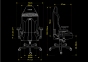 Купить Кресло геймерское HATOR Arc 3 S (HTC3400S) Black в Киеве с доставкой по Украине | vincom.com.ua Фото 7