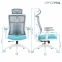 Купить Кресло офисное Officepro Balance OC550-W-DG-BL White/Dark Gray/Blue в Киеве с доставкой по Украине | vincom.com.ua Фото 14