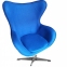 Купить Кресло SDM ЭГГ ткань голубой в Киеве с доставкой по Украине | vincom.com.ua Фото 5