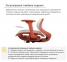 Купить Кресло офисное Аклас Космея OR SR (TW893-11 Светло-серый) в Киеве с доставкой по Украине | vincom.com.ua Фото 8