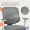 Купить Детское компьютерное кресло QLAB Kids Edition KC327G Gray в Киеве с доставкой по Украине | vincom.com.ua Фото 7